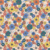 Printed Popelin ROMY Skin / Muted Multicolored